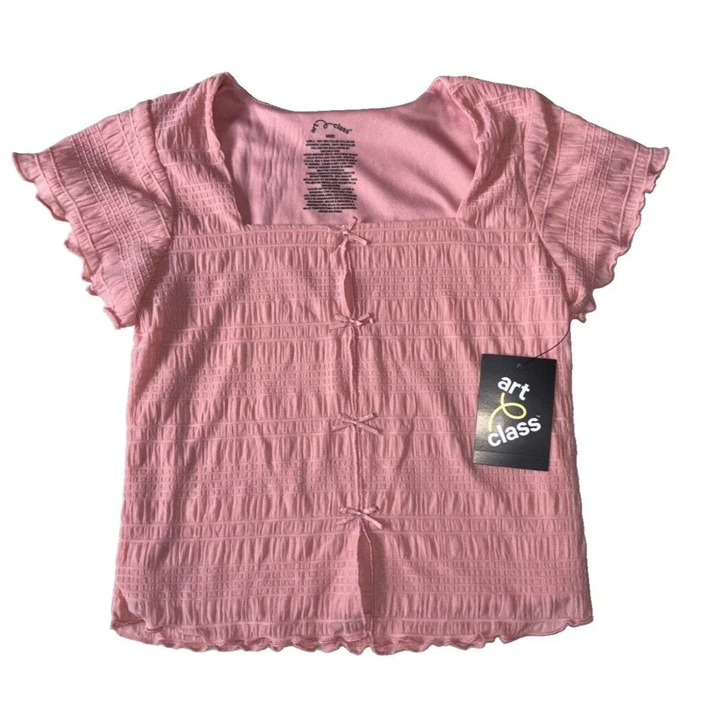 Cat & Jack Wonder Nation Girls Sz 8 Summer Clothing Lot 7pcs NWT Shorts Tops